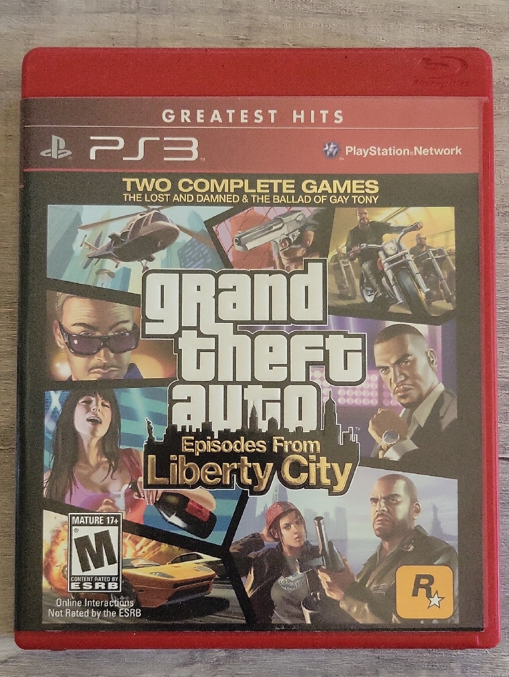 Grand Theft Auto: Episodes From Liberty City (PS3) w/ Poster